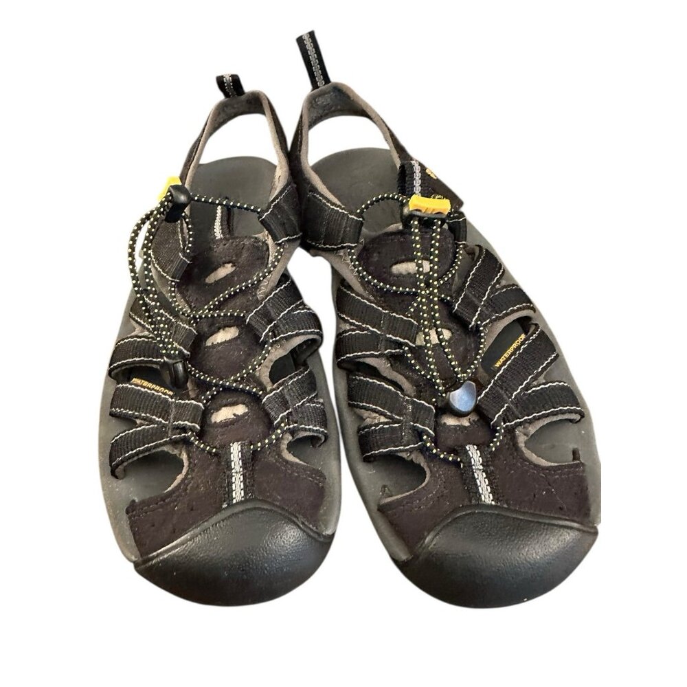 Keen Kanyon Waterproof Adjustable Outdoor Hiking‎ Sandals Mens Size 9 Black - Picture 2 of 10
